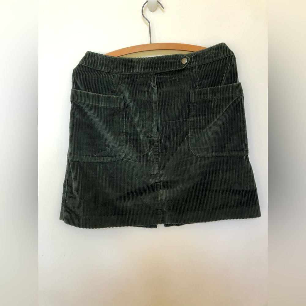Cute Green corduroy skirt